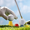 CHGCRAFT 4 Sets Plastic Golf Tee Set AJEW-CA0001-67-6