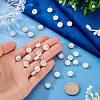 30Pcs 5 Styles Natural Freshwater Shell Beads SHEL-TA0001-32-7
