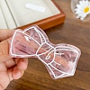 Acrylic Cartoon Bowknot Alligator Hair Clip PW-WG13F18-02-1