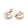 304 Stainless Steel Charms STAS-Q201-T445-5R-2
