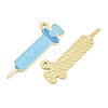 Medical Theme Alloy Enamel Pendants AL-CBA2919-03G-04A-2