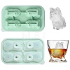 Bulldog Shaped Silicone Ice Molds ST-CJ0043-092-1