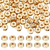 100Pcs Long-Lasting Plated Brass Spacer Beads KK-BBC0008-92-1