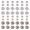120Pcs 4 Styles Electroplate Glass Beads EGLA-TADJ0001-13B-1