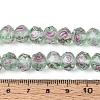 Handmade Luminous Lampwork Beads Strands LAMP-N037-01F-5