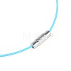 Steel Wire Bracelet Cord DIY Jewelry Making TWIR-R004-14-3