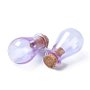 Glass Cork Bottles Ornament AJEW-O032-02H-2