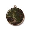 Natural Kambaba Jasper Pendants G-A213-01G-10-1