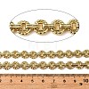 Brass Twisted Ring Link Chains CHC-NH0001-01G-3