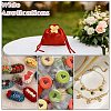 Satin Cloth Drawstring Pouches with Flower ST-CJ0048-001A-7
