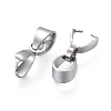 Tarnish Resistant 304 Stainless Steel Pinch Bails LS-X-STAS-K146-090-2.5x14-2