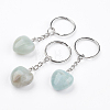 Natural Amazonite Keychain KEYC-F019-02R-1