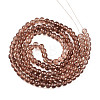 Baking Paint Transparent Glass Beads X1-DGLA-N006-6mm-11-2