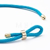 Braided Nylon Cord Bracelet Making MAK-A017-D01-07G-3