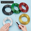 Round Anodized Aluminum Wire AW-BC0007-3.0mm-10-3