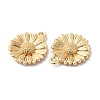 Brass Charms KK-P234-10G-2