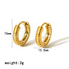 304 Stainless Steel Hoop Earrings FS-WG4BF8F-01-1
