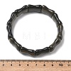 Bamboo Natural Golden Sheen Obsidian Beads Stretch Bracelets for Women Men BJEW-K304-01D-5