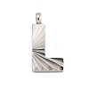 304 Stainless Steel Charms STAS-G345-01P-L-1
