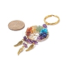 Natural Amethyst Keychain LS-X1-KEYC-JKC00435-02-2