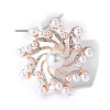 Alloy Rhinestone Brooch for Backpack Clothes PW-WG040D1-01-2