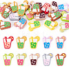 20Pcs Opaque Acrylic Beads OACR-TA0004-69-2
