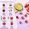 DIY Acrylic and Pave Disco Ball Beads Findings Kits DIY-FS0010-56A-3