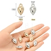 20Pcs 2 Colors CCB Plastic Pendants CCB-YW0001-56-2