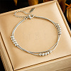 304 Stainless Steel Snake Chain Double Layers Bracelets WG7E2B4-06-1