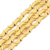 Electroplated Synthetic Non-magnetic Hematite Beads Strands X-G-C156-03G-1