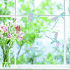 Gorgecraft Waterproof PVC Colored Laser Stained Window Film Adhesive Stickers DIY-WH0256-052-7