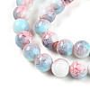 Baking Painted Glass Beads Strands DGLA-N003-10mm-C03-4