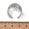 304 Stainless Steel Cuff Open Ring Setting SA-CBA37BC-13P-3