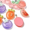 Opaque Resin Pendants RE-A001-02-2