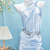 1Pc Tibetan Style Alloy Coin Tassel Waist Belly Chains for Women AJEW-GF0015-06AS-4