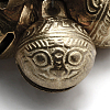 Brass Bell Pendants X-KKB-A003-11mm-3