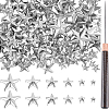 150Pcs 6 Styles Iron Rivets IFIN-CL0001-05P-1