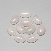 Natural Rose Quartz Cabochons G-R415-8x10-48-1