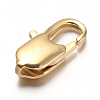 Ion Plating(IP) 304 Stainless Steel Lobster Claw Clasps STAS-F094-05F-G-1