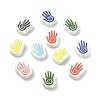 14Pcs 7 Colors Handmade Porcelain Beads PORC-YW0001-78-1