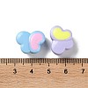 Two Tone Opaque Acrylic Beads SACR-I005-06B-3