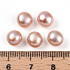 Grade 3A Natural Cultured Freshwater Pearl Beads PEAR-N018-3A-7075C-3