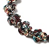 Synthetic Turquoise Dyed Beads Strands LS-G-P507-05F-4