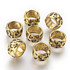 Rondelle Tibetan Style Alloy Beads GLF10982Y-NF-1