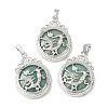 Natural Amazonite Pendants GG-CBA0251-10A-P-1