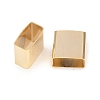Brass Tube Beads KK-C163-21A-G-2