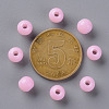 Opaque Acrylic Beads MACR-S370-C6mm-A01-3