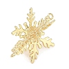 Brass Links Connector Charms KK-G601-06G-02-2