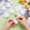 Fibre Pompom Ball FIND-WH0139-942B-3