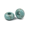 Synthetic Synthetic Turquoise European Beads GG-CBA02C4-06A-2